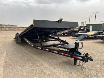 New 2025 HT Trailers 102x24 14k Tilt Trailer