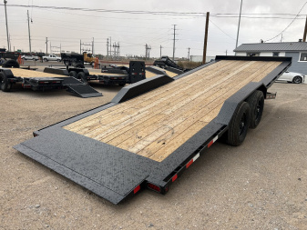 New 2025 HT Trailers 102x24 14k Tilt Trailer