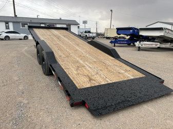 New 2025 HT Trailers 102x24 14k Tilt Trailer