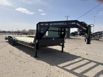 New 2026 Iron Bull 102x28 14k Gooseneck Trailer