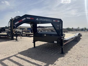 New 2026 Iron Bull 102x28 14k Gooseneck Trailer