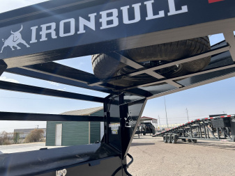 New 2026 Iron Bull 102x28 14k Gooseneck Trailer
