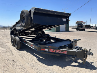 New 2025 ED Trailers 7X14 14K Dump Trailer