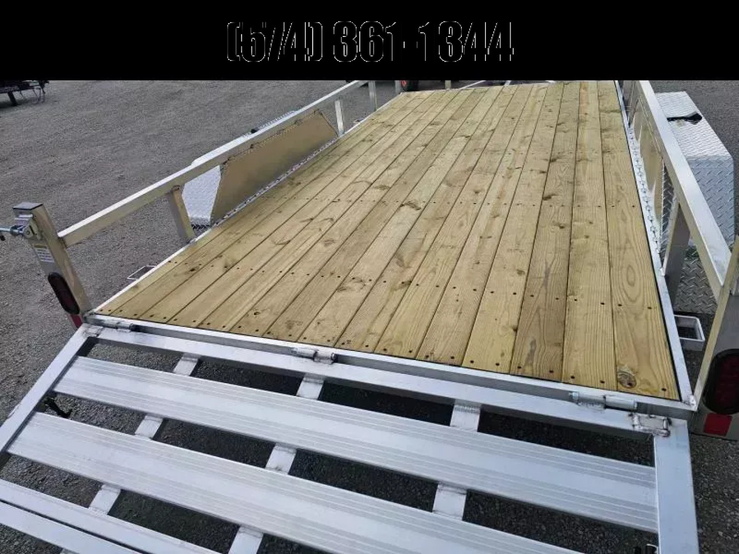 New 2025 ALUMINUM 83X14 UTILITY TRAILER TANDEM AXLE 7000GVWR TORSION Utility Trailer