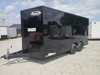 New 2025 Formula Trailers 8.5X16 84 INCH INSIDE HEIGHT SXS UTV GOLF CART READY CARGO ENCLOSED TRAILER 9990 GVWR Cargo / Enclosed Trailer