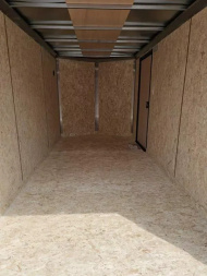 New 2025 Formula Trailers 2025 6X12 6' TALL Cargo / Enclosed Trailer RAMP DOOR 080 EXTERIOR BLACKOUT Cargo / Enclosed Trailer