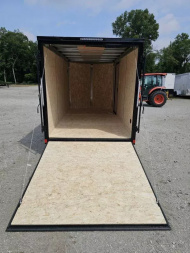 New 2025 Formula Trailers 2025 6X12 6' TALL Cargo / Enclosed Trailer RAMP DOOR 080 EXTERIOR BLACKOUT Cargo / Enclosed Trailer