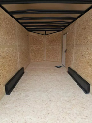 New 2026 US Cargo 7.5X16 7' TALL 080 POLYCOR SCREWLESS ALUMINUM WHEELS SXS UTV GOLF CART ATV Cargo / Enclosed Trailer
