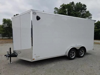New 2026 US Cargo 7.5X16 7' TALL 080 POLYCOR SCREWLESS ALUMINUM WHEELS SXS UTV GOLF CART ATV Cargo / Enclosed Trailer