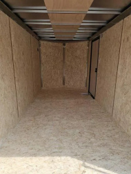 New 2025 Formula Trailers 2025 6X12 6' TALL Cargo / Enclosed Trailer RAMP DOOR 080 EXTERIOR BLACKOUT Cargo / Enclosed Trailer