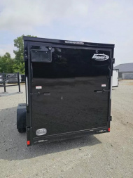 New 2025 Formula Trailers 2025 6X12 6' TALL Cargo / Enclosed Trailer RAMP DOOR 080 EXTERIOR BLACKOUT Cargo / Enclosed Trailer