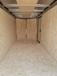 New 2025 Formula Trailers 2025 6X12 6' TALL Cargo / Enclosed Trailer RAMP DOOR 080 EXTERIOR BLACKOUT Cargo / Enclosed Trailer