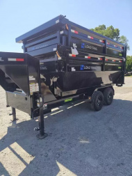 New 2024 LOAD TRAIL 14' Tandem Axle GOOSENECK DUMP BIN PACKAGE!!! BRAND NEW!!