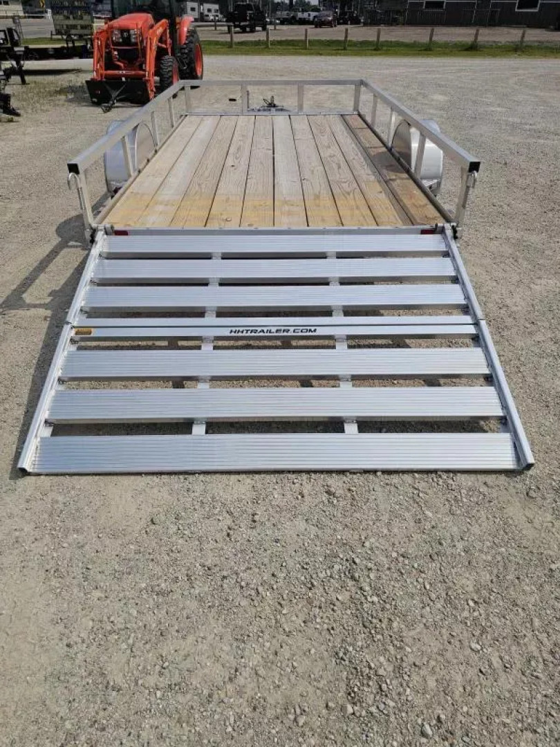 New 2025 ALUMINUM 76" X12' RAIL SIDE UTILITY TRAILER Utility Trailer