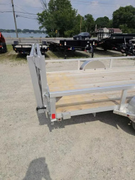 New 2025 ALUMINUM 76" X12' RAIL SIDE UTILITY TRAILER Utility Trailer