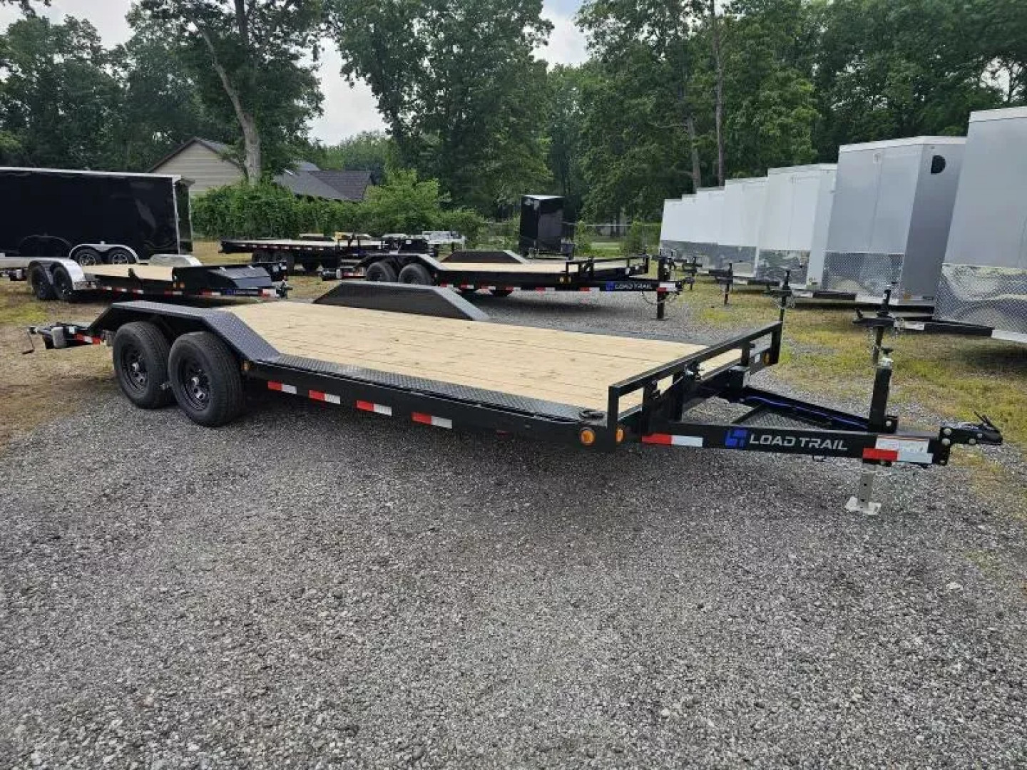 New BRAND NEW 2025 102X20 CAR HAULER 10K LOAD TRAIL CAR AUTO SXS UTV QUAD ATV GOLF CART Car Hauler