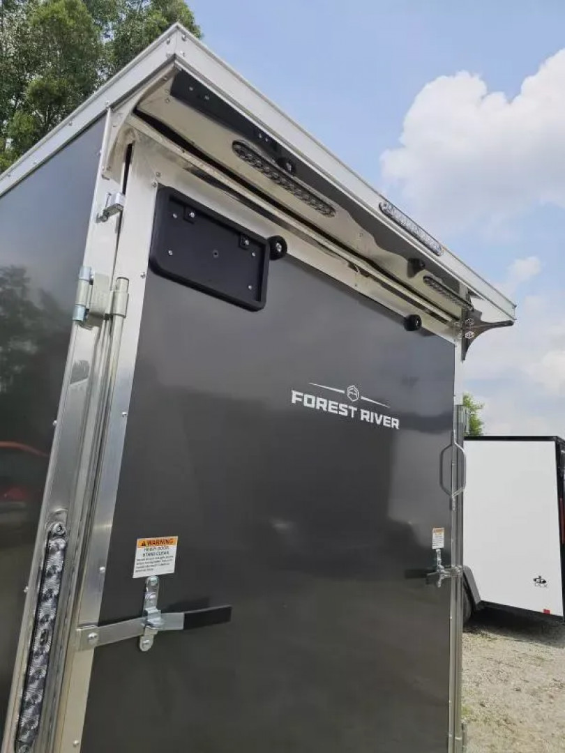 New 2025 US Cargo 6X12 7' TALL RAMP DOOR 080 POLYCORE SCREWLESS  Cargo / Enclosed Trailer
