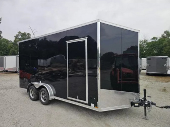 New 2025 US Cargo 7.5X16 7'6 TALL 080 POLYCOR SCREWLESS ALUMINUM WHEELS SXS UTV GOLF CART ATV Cargo / Enclosed Trailer