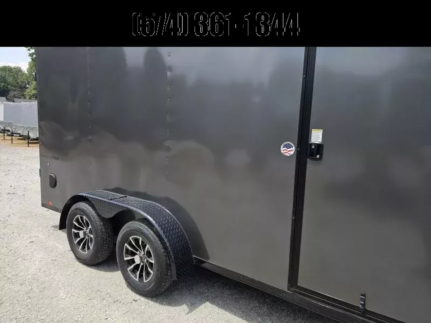 New 2025 FORMULA 7X16 7' TALL Enclosed Cargo Trailer RAMP DOOR DRINGS SXS UTV GOLF CART
