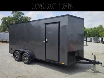 New 2025 FORMULA 7X16 7' TALL Enclosed Cargo Trailer RAMP DOOR DRINGS SXS UTV GOLF CART