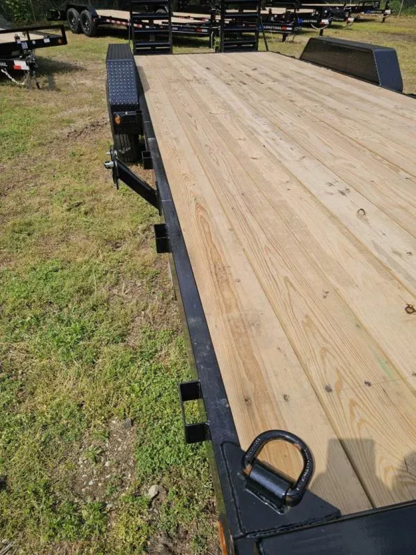 New 2025 BRAND NEW 83" x 22' LOAD TRAIL Tandem Axle Carhauler EQUIPMENT TRAILER 14K GVWR