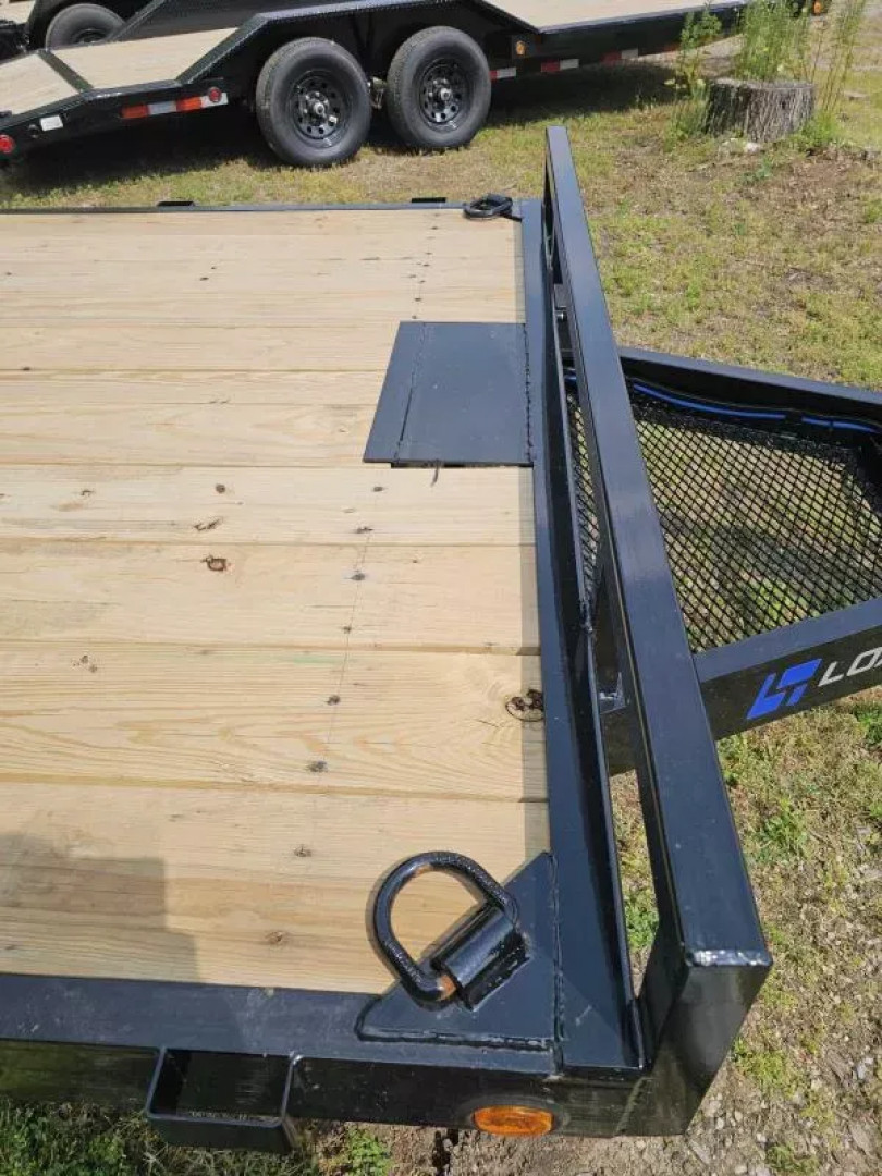 New 2025 BRAND NEW 83" x 22' LOAD TRAIL Tandem Axle Carhauler EQUIPMENT TRAILER 14K GVWR