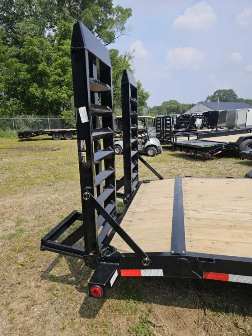 New 2025 BRAND NEW 83" x 22' LOAD TRAIL Tandem Axle Carhauler EQUIPMENT TRAILER 14K GVWR
