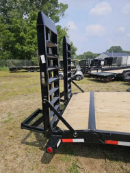 New 2025 BRAND NEW 83" x 22' LOAD TRAIL Tandem Axle Carhauler EQUIPMENT TRAILER 14K GVWR