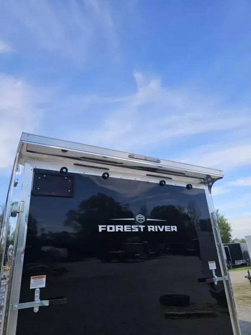 New 2025 US Cargo 7.5X16 7' TALL 080 POLYCOR SCREWLESS ALUMINUM WHEELS SXS UTV GOLF CART ATV Cargo / Enclosed Trailer