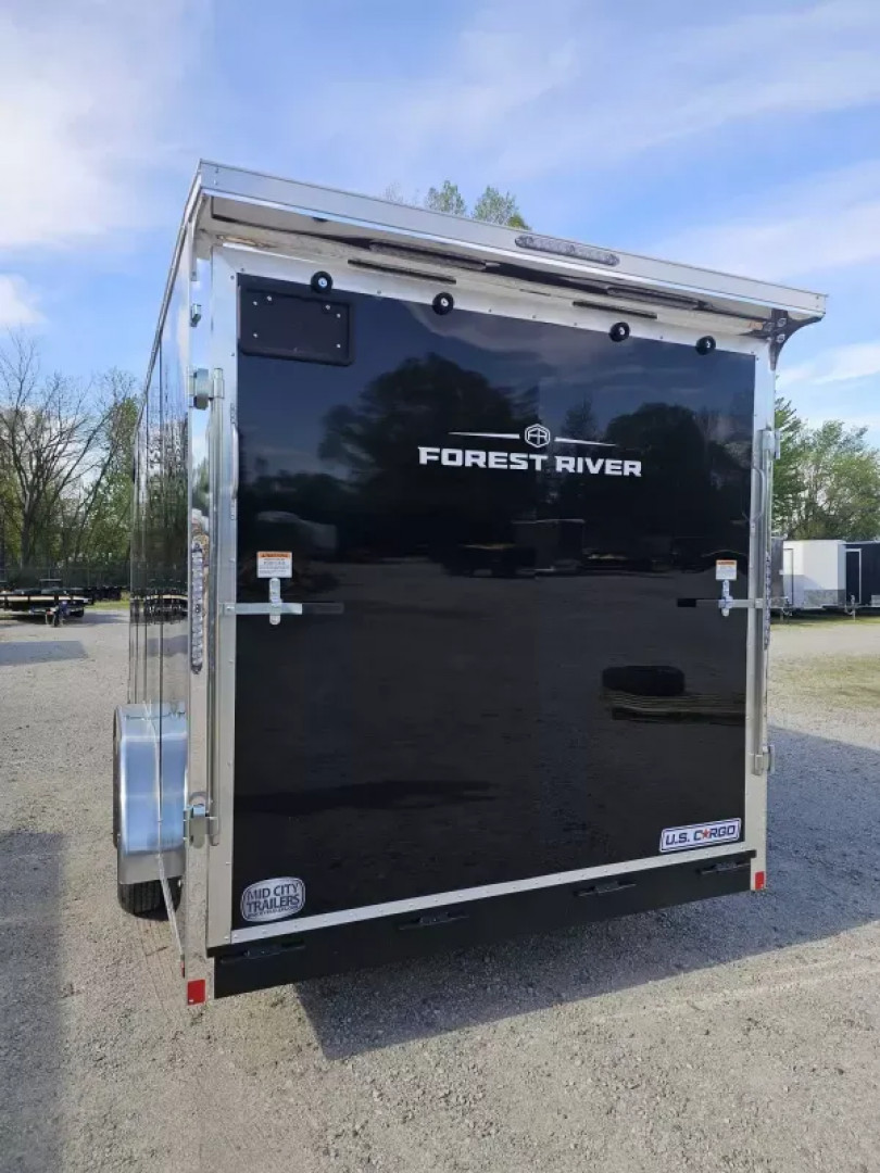 New 2025 US Cargo 7.5X16 7' TALL 080 POLYCOR SCREWLESS ALUMINUM WHEELS SXS UTV GOLF CART ATV Cargo / Enclosed Trailer