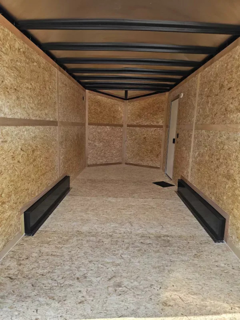 New 2025 US Cargo 7.5X16 7' TALL 080 POLYCOR SCREWLESS ALUMINUM WHEELS SXS UTV GOLF CART ATV Cargo / Enclosed Trailer