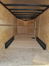 New 2025 US Cargo 7.5X16 7' TALL 080 POLYCOR SCREWLESS ALUMINUM WHEELS SXS UTV GOLF CART ATV Cargo / Enclosed Trailer