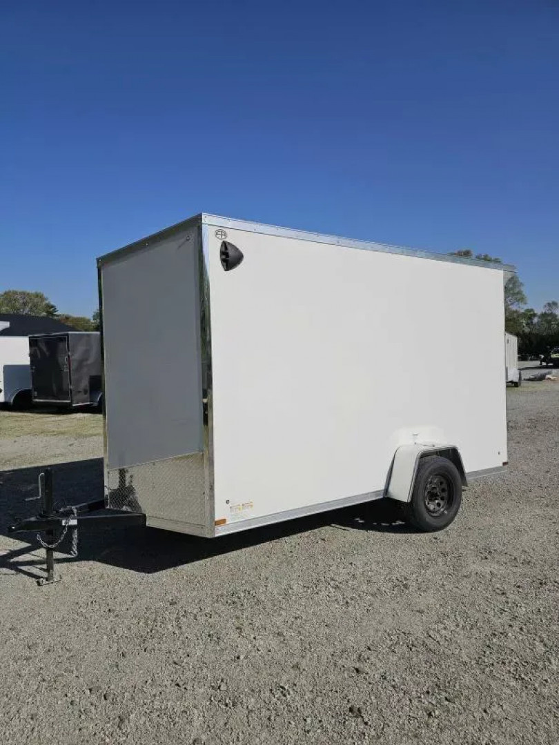 New 2025 US Cargo 6X12 7' TALL RAMP DOOR 080 POLYCORE SCREWLESS  Cargo / Enclosed Trailer