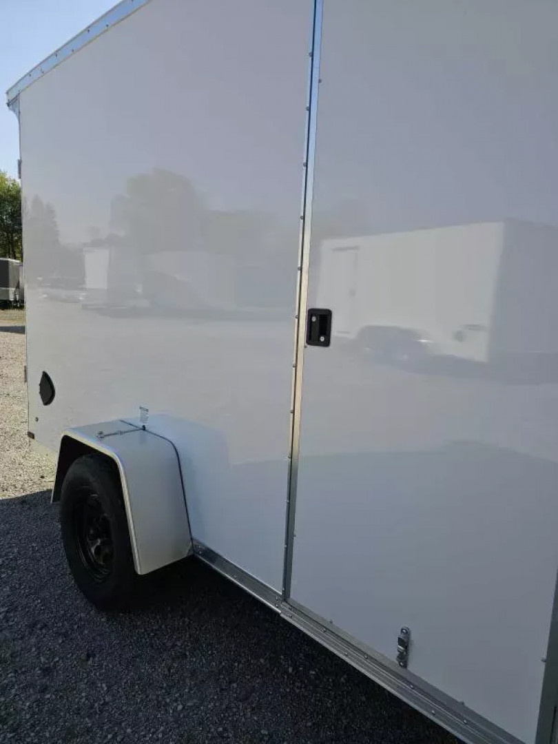 New 2025 US Cargo 6X12 7' TALL RAMP DOOR 080 POLYCORE SCREWLESS  Cargo / Enclosed Trailer