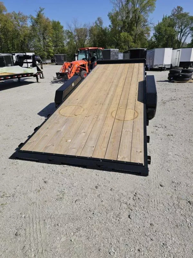 New 2025 H & H Trailers 82X20 FULL TILT CAR HAULER EQUIPMENT 9900 GVWR Car Hauler