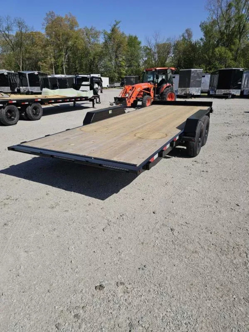 New 2025 H & H Trailers 82X20 FULL TILT CAR HAULER EQUIPMENT 9900 GVWR Car Hauler
