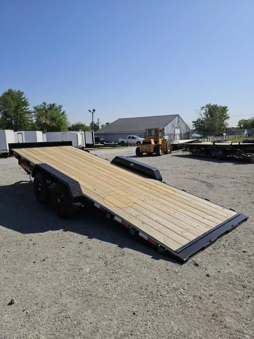 New 2025 H & H Trailers 82X20 FULL TILT CAR HAULER EQUIPMENT 9900 GVWR Car Hauler