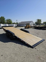 New 2025 H & H Trailers 82X20 FULL TILT CAR HAULER EQUIPMENT 9900 GVWR Car Hauler