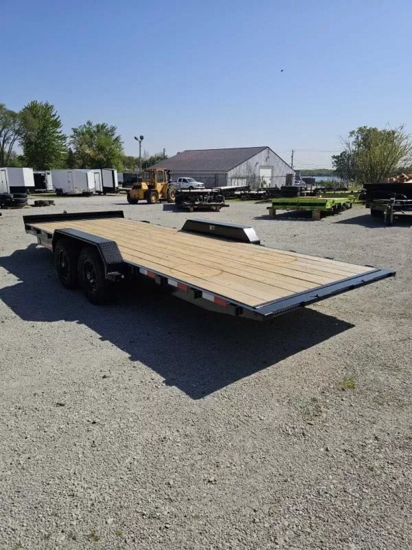New 2025 H & H Trailers 82X20 FULL TILT CAR HAULER EQUIPMENT 9900 GVWR Car Hauler