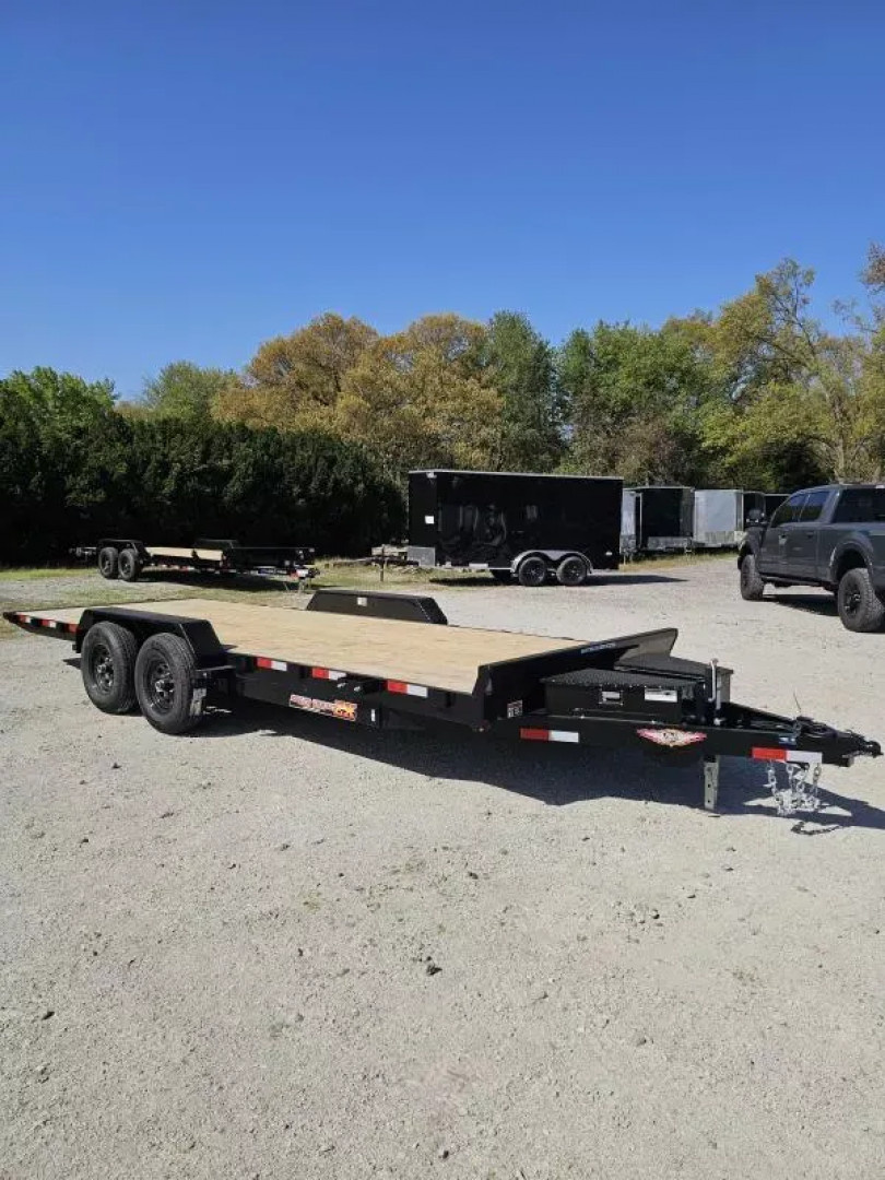 New 2025 H & H Trailers 82X20 FULL TILT CAR HAULER EQUIPMENT 9900 GVWR Car Hauler