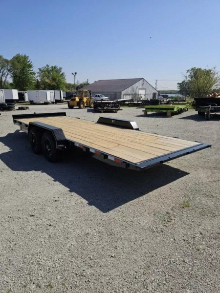 New 2025 H & H Trailers 82X20 FULL TILT CAR HAULER EQUIPMENT 9900 GVWR Car Hauler