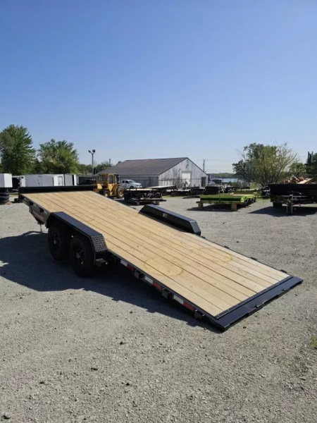 New 2025 H & H Trailers 82X20 FULL TILT CAR HAULER EQUIPMENT 9900 GVWR Car Hauler
