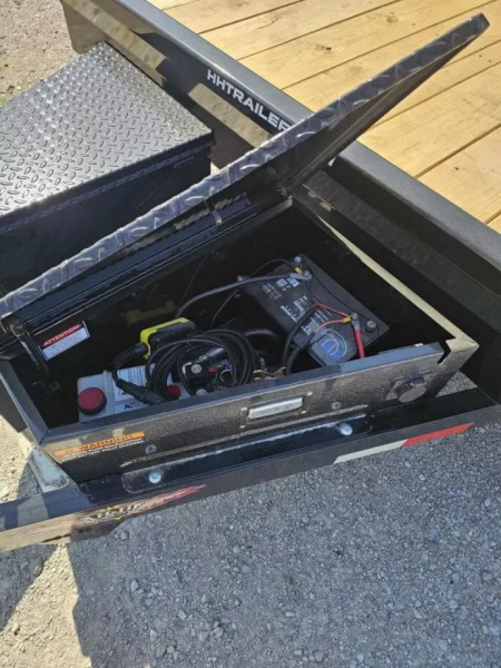 New 2025 H & H Trailers 82X20 FULL TILT CAR HAULER EQUIPMENT 9900 GVWR Car Hauler