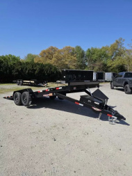 New 2025 H & H Trailers 82X20 FULL TILT CAR HAULER EQUIPMENT 9900 GVWR Car Hauler