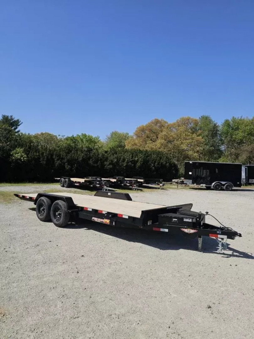 New 2025 H & H Trailers 82X20 FULL TILT CAR HAULER EQUIPMENT 9900 GVWR Car Hauler