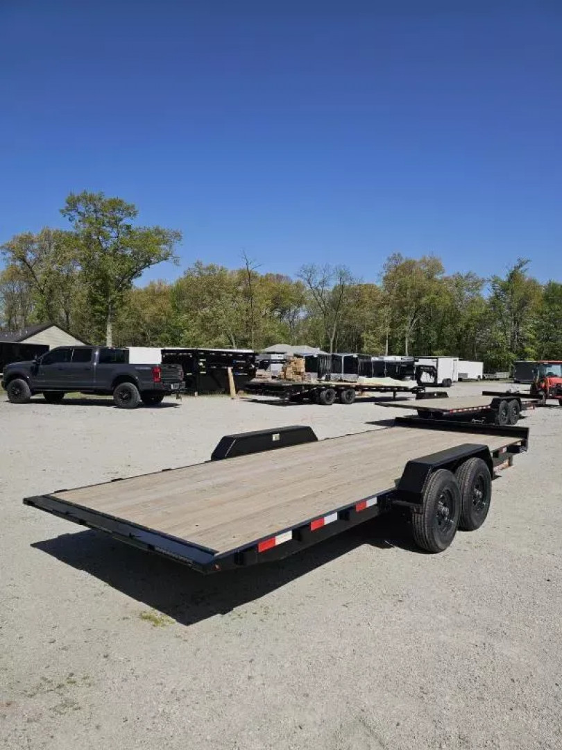 New 2025 H & H Trailers 82X20 FULL TILT CAR HAULER EQUIPMENT 9900 GVWR Car Hauler