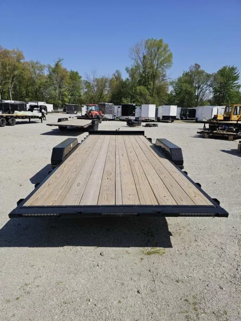 New 2025 H & H Trailers 82X20 FULL TILT CAR HAULER EQUIPMENT 9900 GVWR Car Hauler
