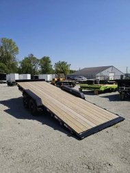 New 2025 H & H Trailers 82X20 FULL TILT CAR HAULER EQUIPMENT 9900 GVWR Car Hauler