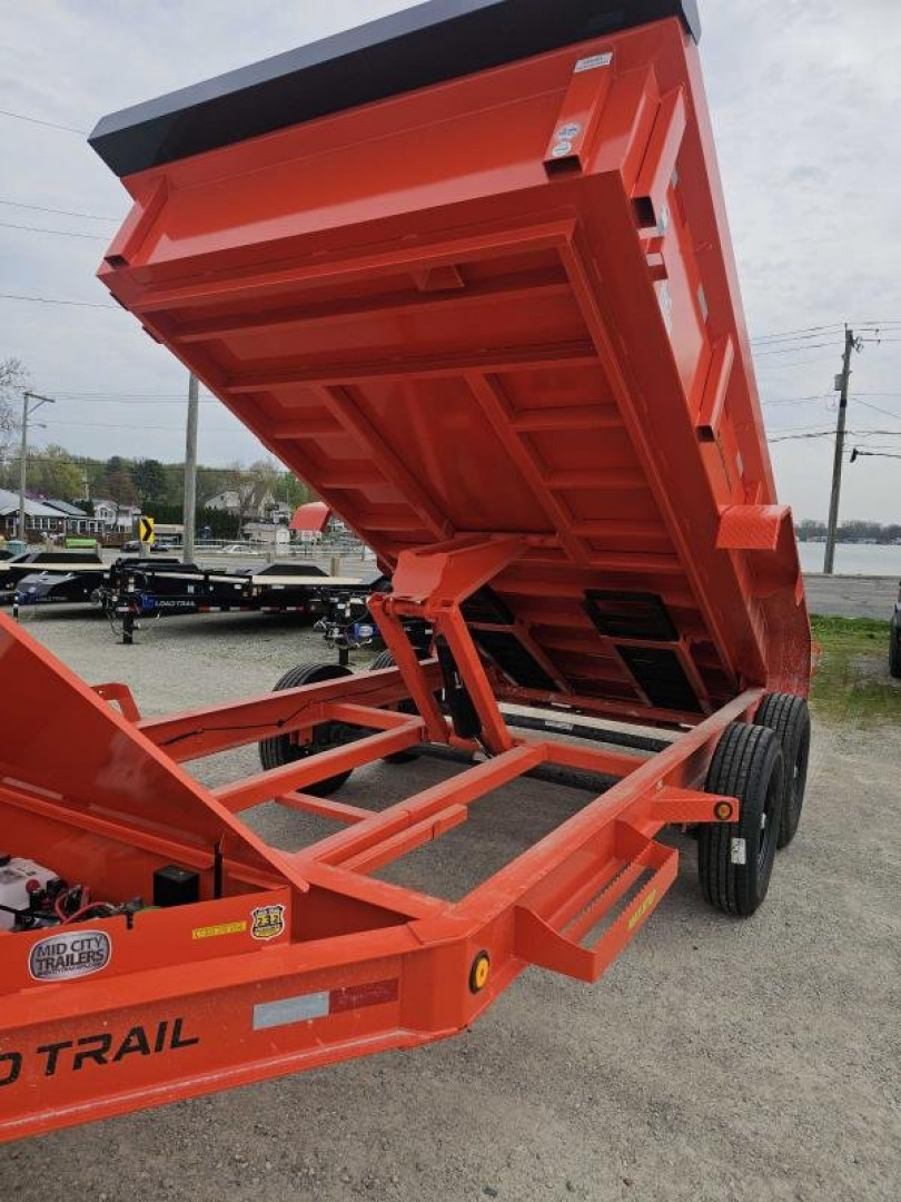 New 2025 BRAND NEW LOAD TRAIL  83" x 14' Tandem Axle Dump Low-Pro Dump TRAILER Dump Trailer