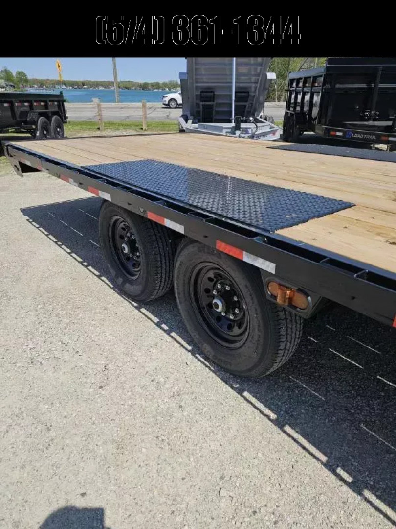 New 2025 Load Trail BRAND NEW 102" x 24' Deck Over 14K GVWR 8" FRAME HEAVY DUTY   Deckover Trailer